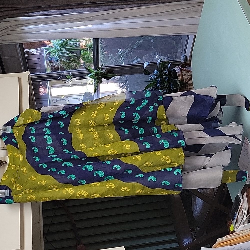 Reversible wrap skirt